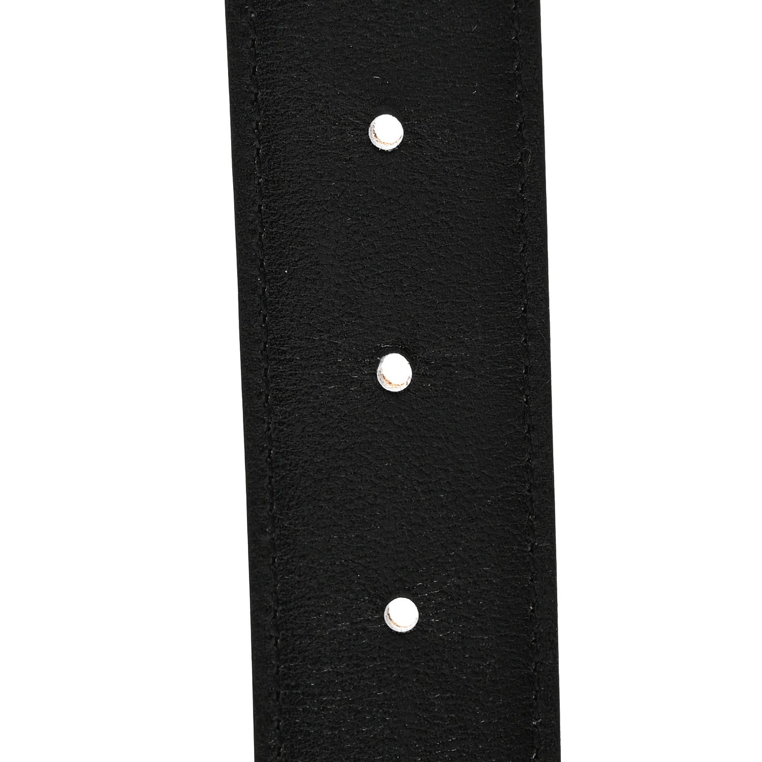 Hermes Box Togo 32mm Belt Strap 115 46 Black Gold 6 of 10
