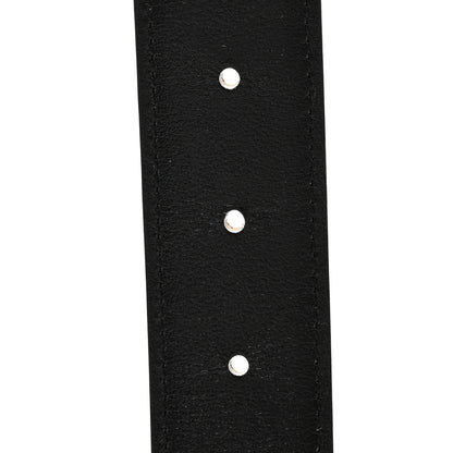 Hermes Box Togo 32mm Belt Strap 115 46 Black Gold 6 of 10