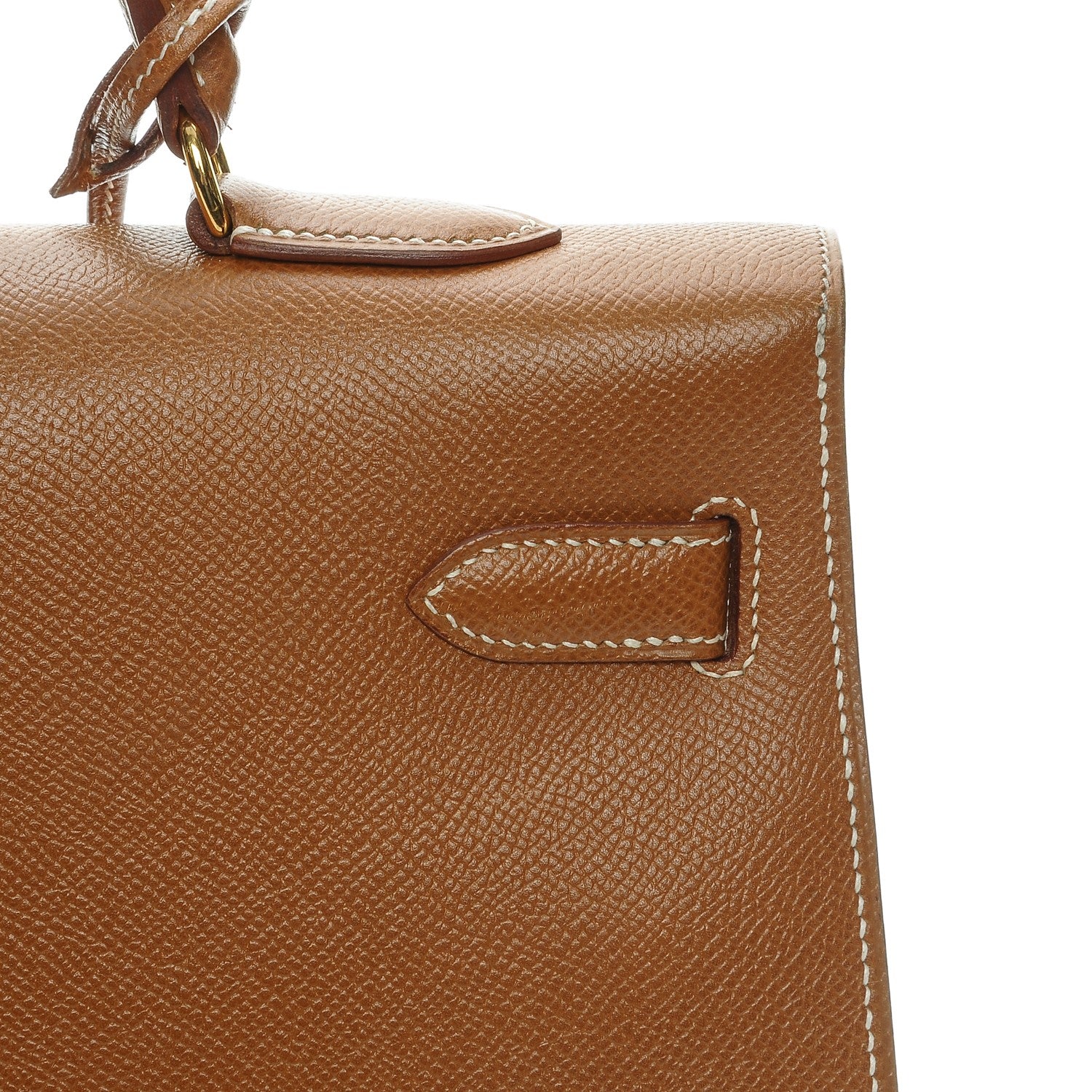 Hermes Courchevel Kelly Sellier 35 Gold 12 of 35
