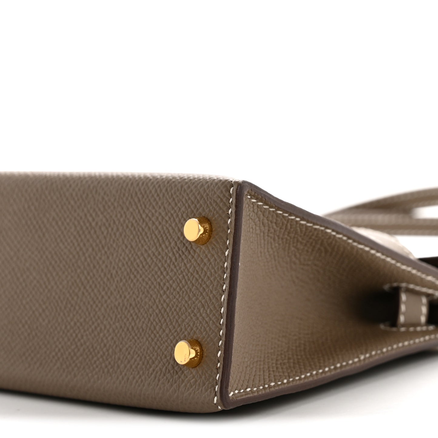 Epsom Mini Kelly Sellier 20 Etoupe