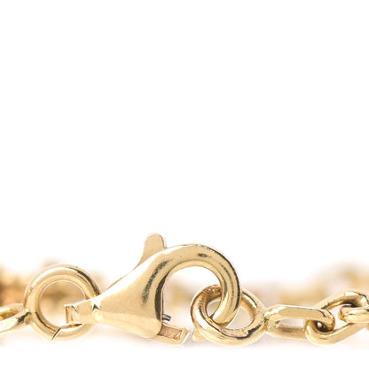Van Cleef & Arpels 18K Yellow Gold Mother of Pearl 5 Motifs Vintage Alhambra Bracelet 5 of 5