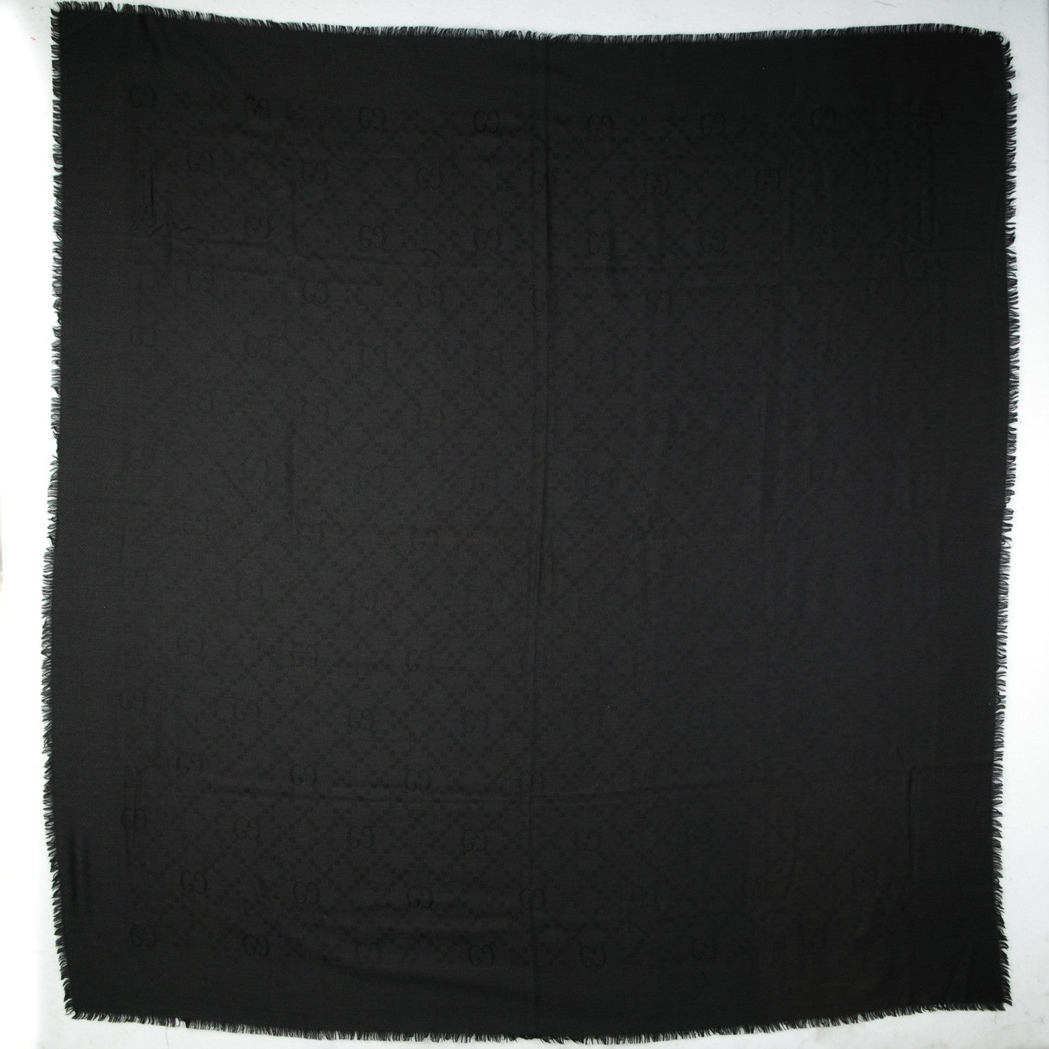 Gucci Diamante Woven Shawl Black 3 of 4