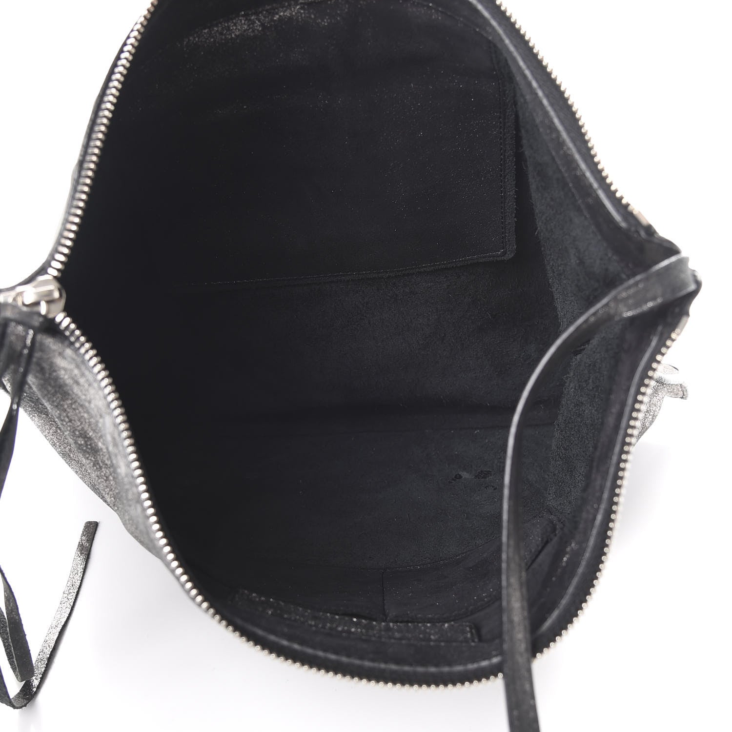Balenciaga Metallic Calfskin Milkyway Ligne Papier Messenger Black 4 of 11