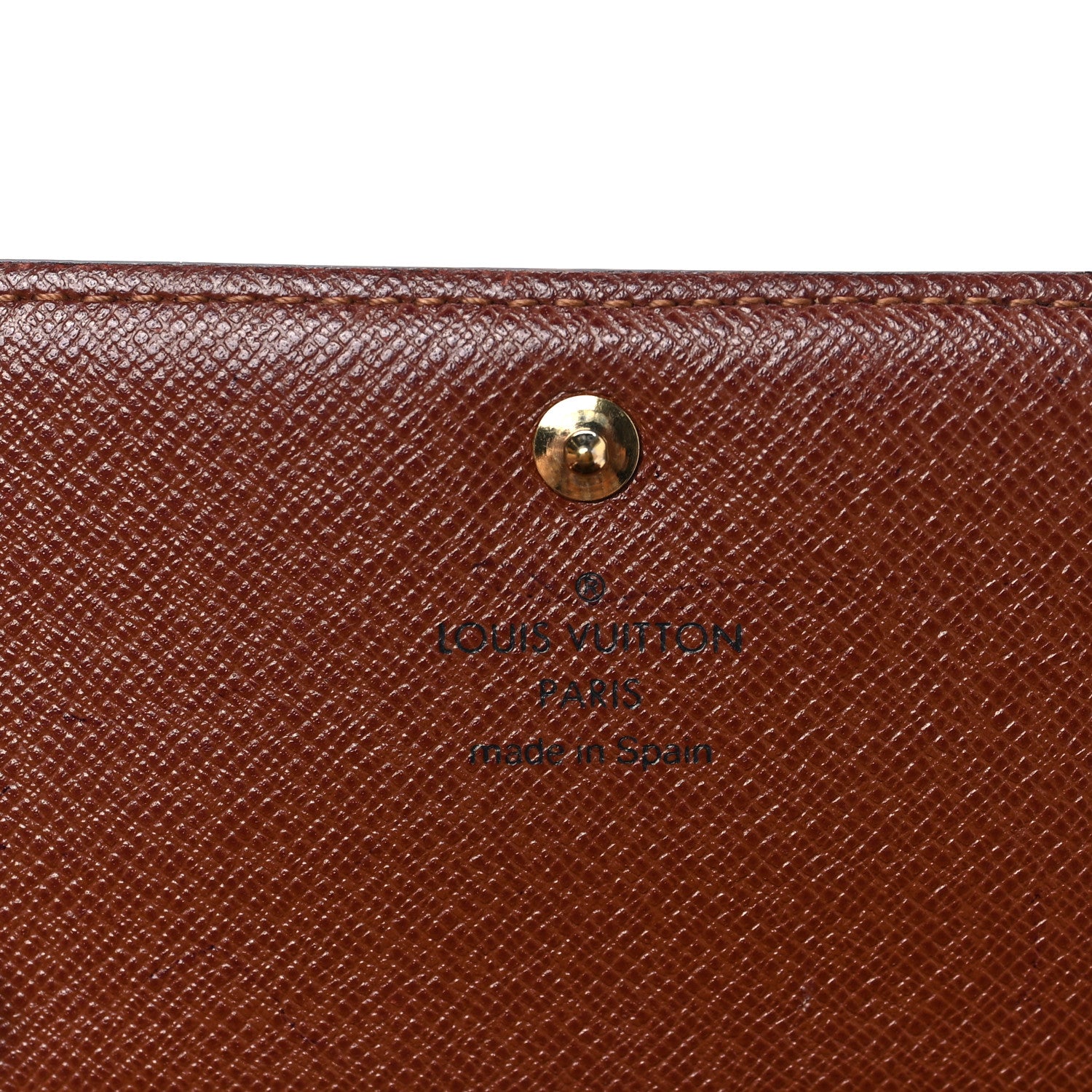 Louis Vuitton Monogram Porte-Monnaie Tresor Wallet 6 of 8