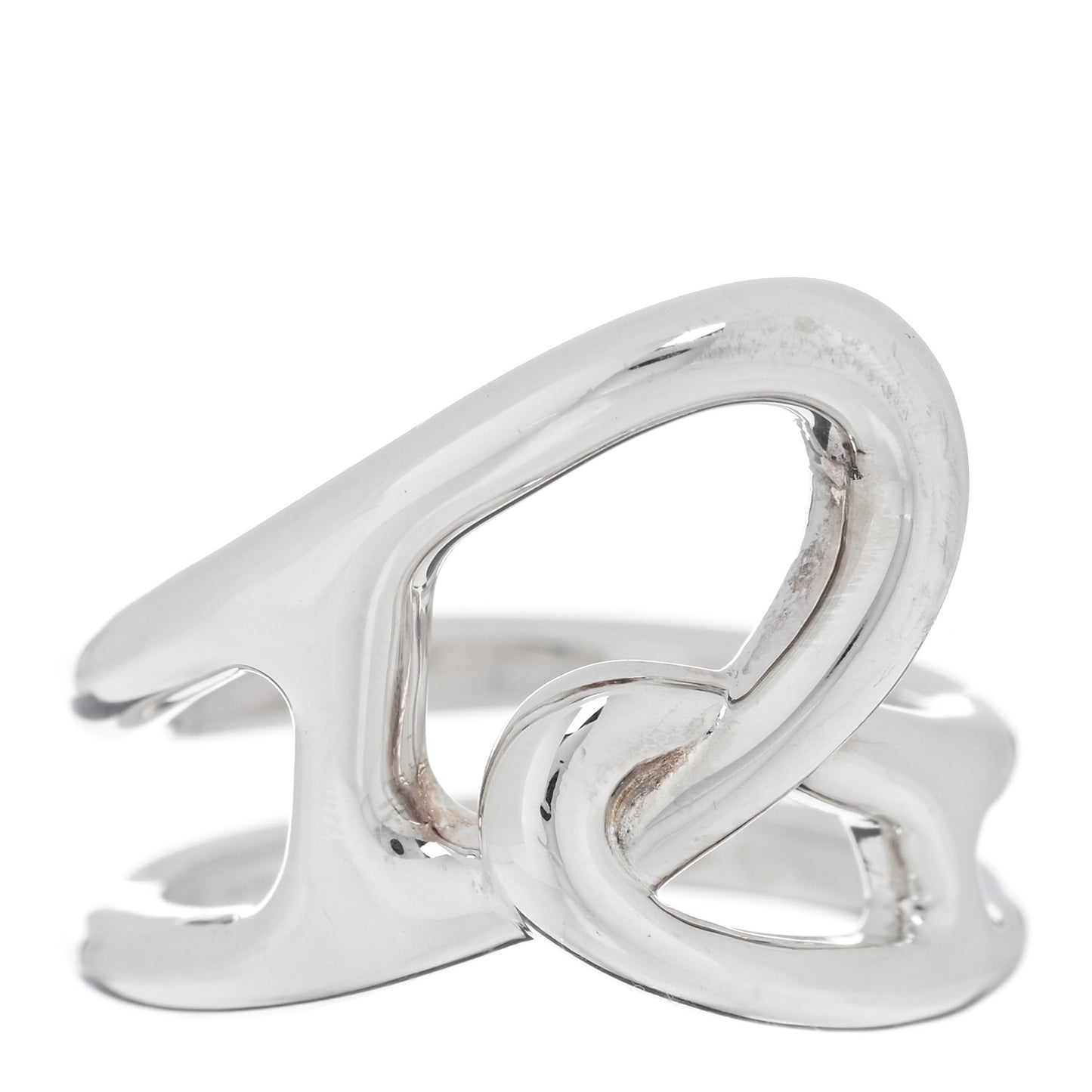 Sterling Silver Chaine D'Ancre Punk Ring 55 7.25