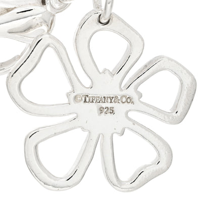 Tiffany Sterling Silver Flower Charm Bracelet 3 of 5