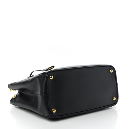 Prada Saffiano Large Galleria Double Zip Tote Black 4 of 10