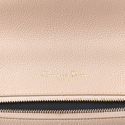 Christian Dior Grained Calfskin Medium Diorama Flap Bag Nude 9 of 11