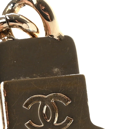 Chanel Caviar Quilted Zipped Key Holder Case Black 11 of 11