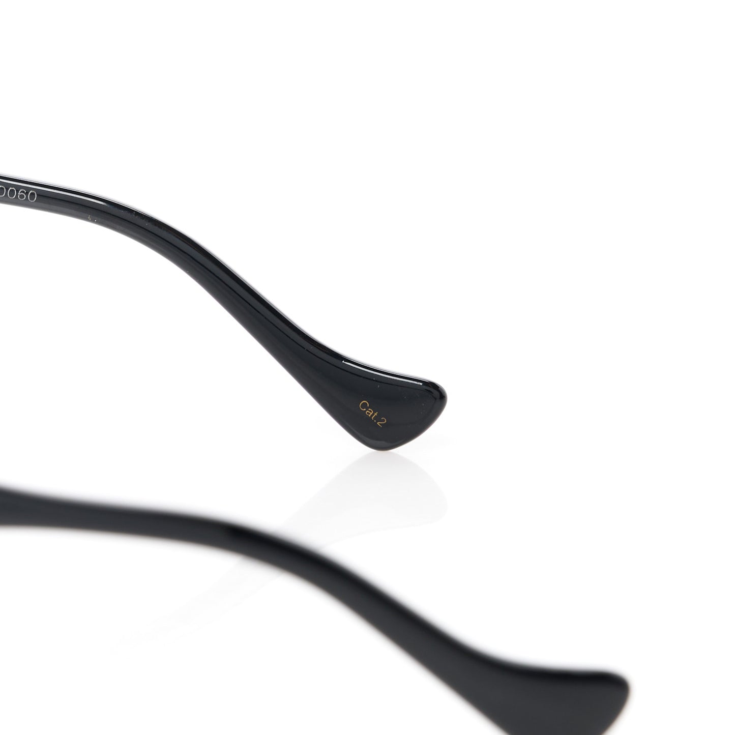 Acetate Square Frame Chain Sunglasses GG1023S Black