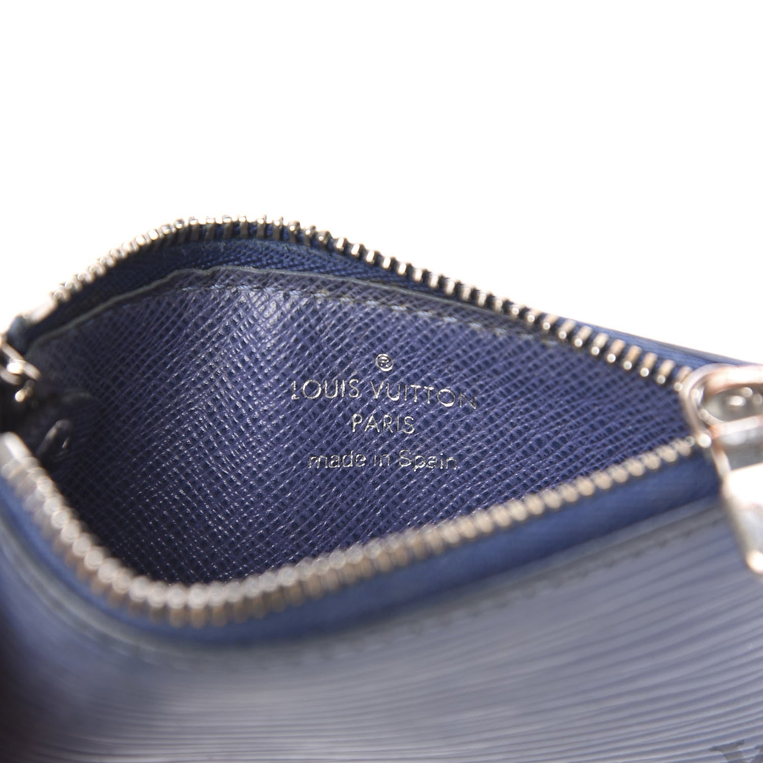 Louis Vuitton Epi Key Pouch Myrtille 6 of 8