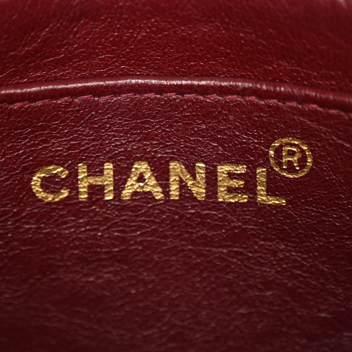 Chanel Lambskin Chevron Quilted Mini Square Flap Black 6 of 13