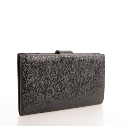 Chanel Caviar Timeless CC French Wallet Black 3 of 7
