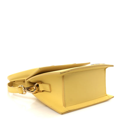 Jacquemus Smooth Calfskin Le Chiquito Moyen Yellow 4 of 9