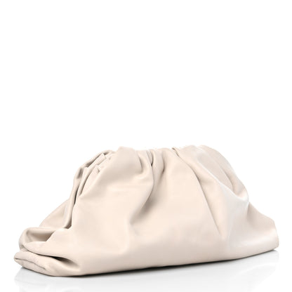 Bottega Veneta Smooth Butter Calf The Pouch Oversized Clutch Mist 3 of 12