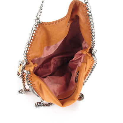 Stella McCartney Shaggy Deer Falabella Fold Over Tote Tan 6 of 9