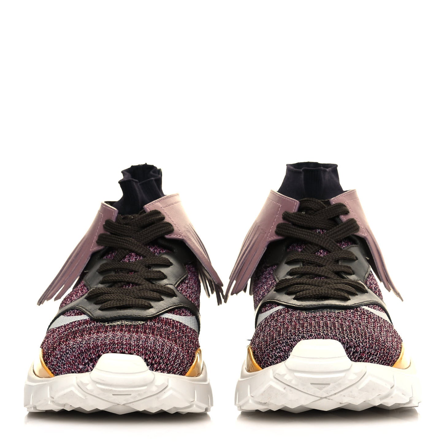 Body Tech Knit Heroes Mens Sock High Top Fringe Sneakers 41 Lipstick Olive
