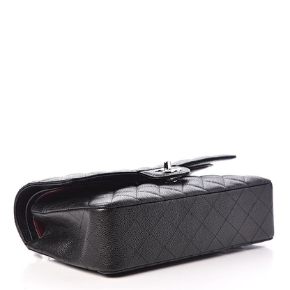 Chanel Caviar Quilted Medium Double Flap Black 5 of 13