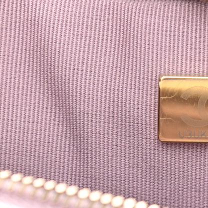 Chanel Iridescent Caviar Quilted Mini My Perfect Camera Case Pink 7 of 11