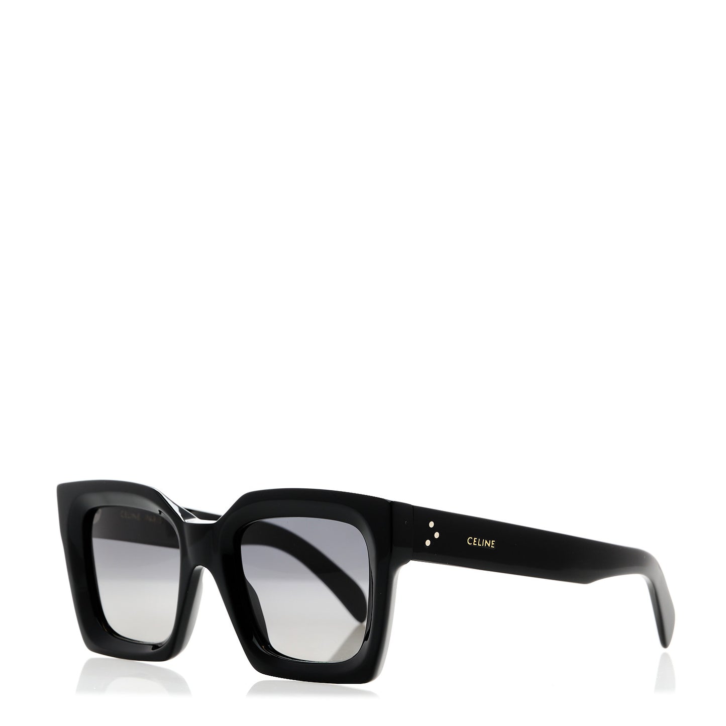 Acetate Square Sunglasses CL401301 Black