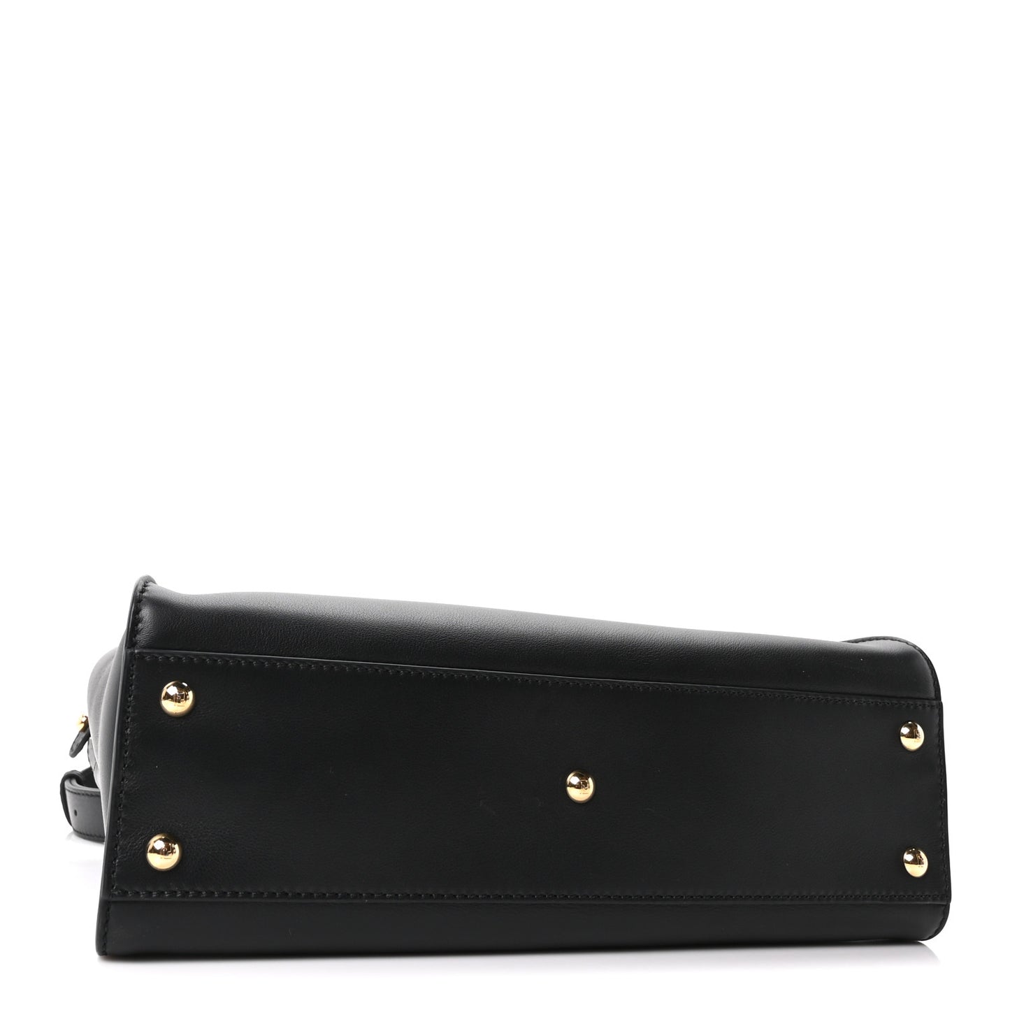 Calfskin Velvet Fun Fair Medium Peekaboo Iconic Satchel Black Tobacco Multicolor