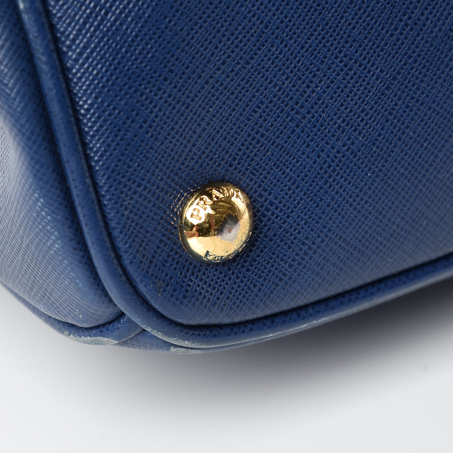 Saffiano Lux Large Tote Bluette
