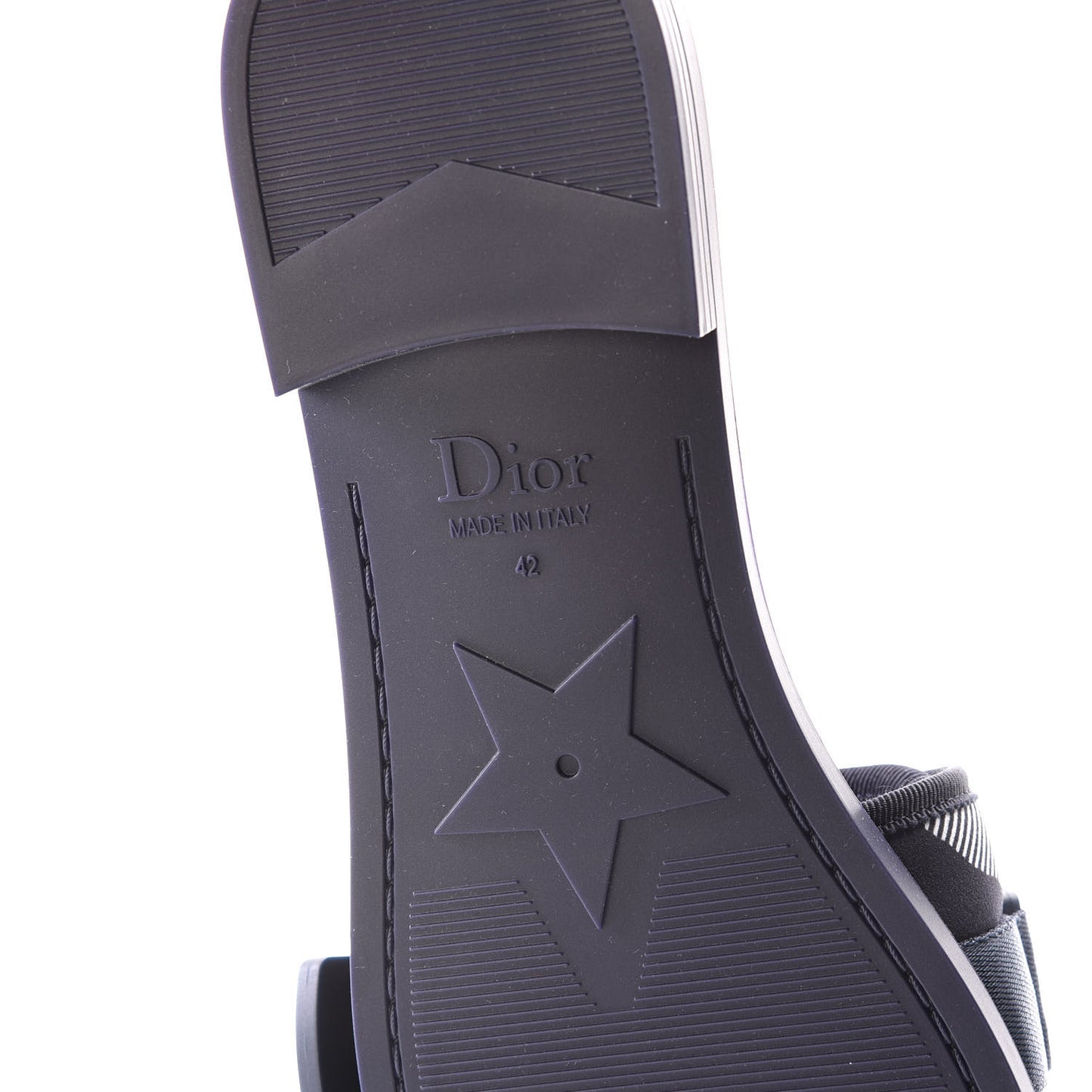 Canvas Dior(e)volution Mule Slide Sandals 42 Deep Blue