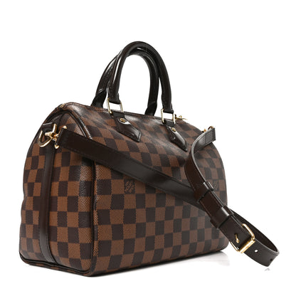 Louis Vuitton Damier Ebene Speedy Bandouliere 25 3 of 9