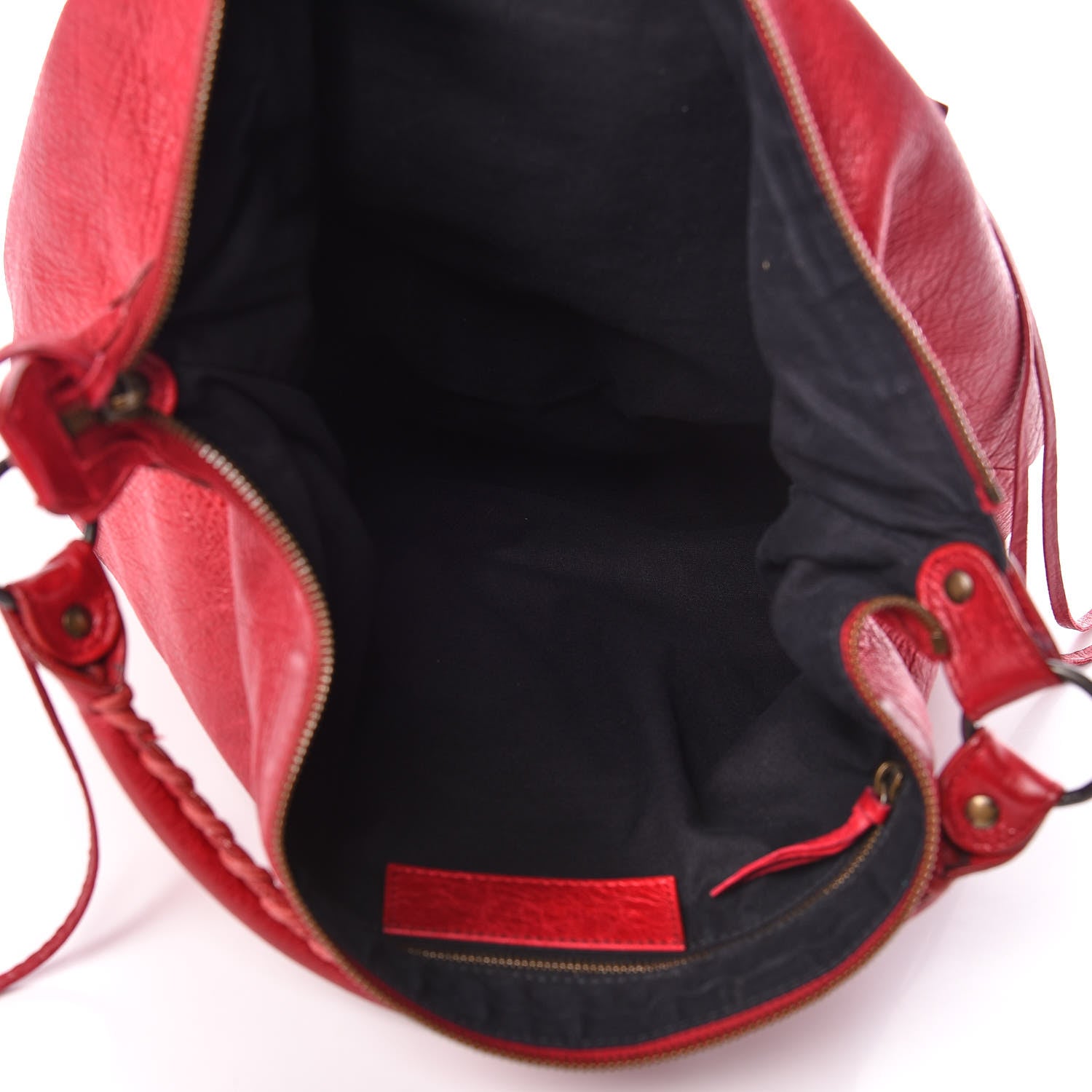 Balenciaga Chevre Classic Hardware Day Hobo Rouge Theatre 5 of 17