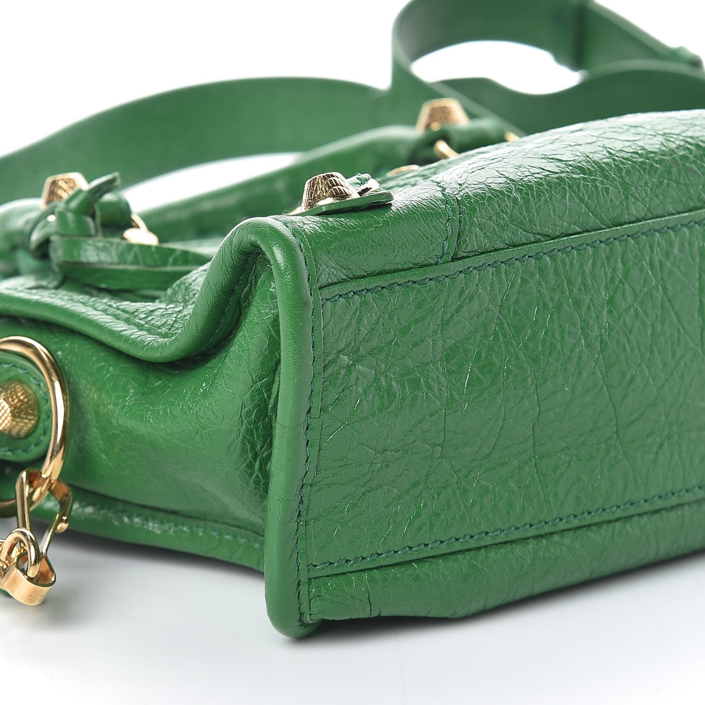 Agneau Giant 12 Gold Hardware Mini City Vert Trefle