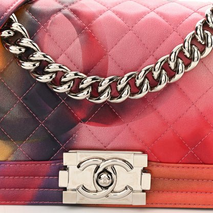 Chanel Lambskin Quilted Small Flower Power Boy Flap Multicolor 8 of 10