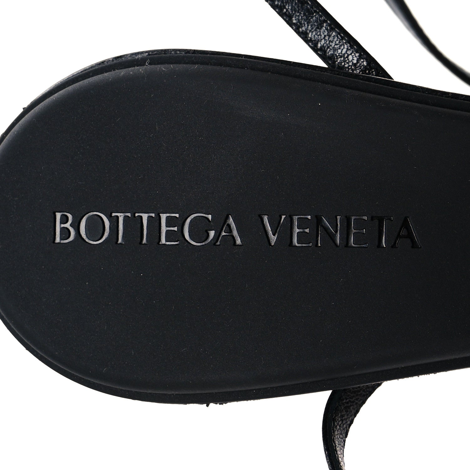 Bottega Veneta Lambskin Dot 90mm Sandals 38.5 Black 7 of 7