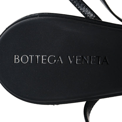Bottega Veneta Lambskin Dot 90mm Sandals 38.5 Black 7 of 7