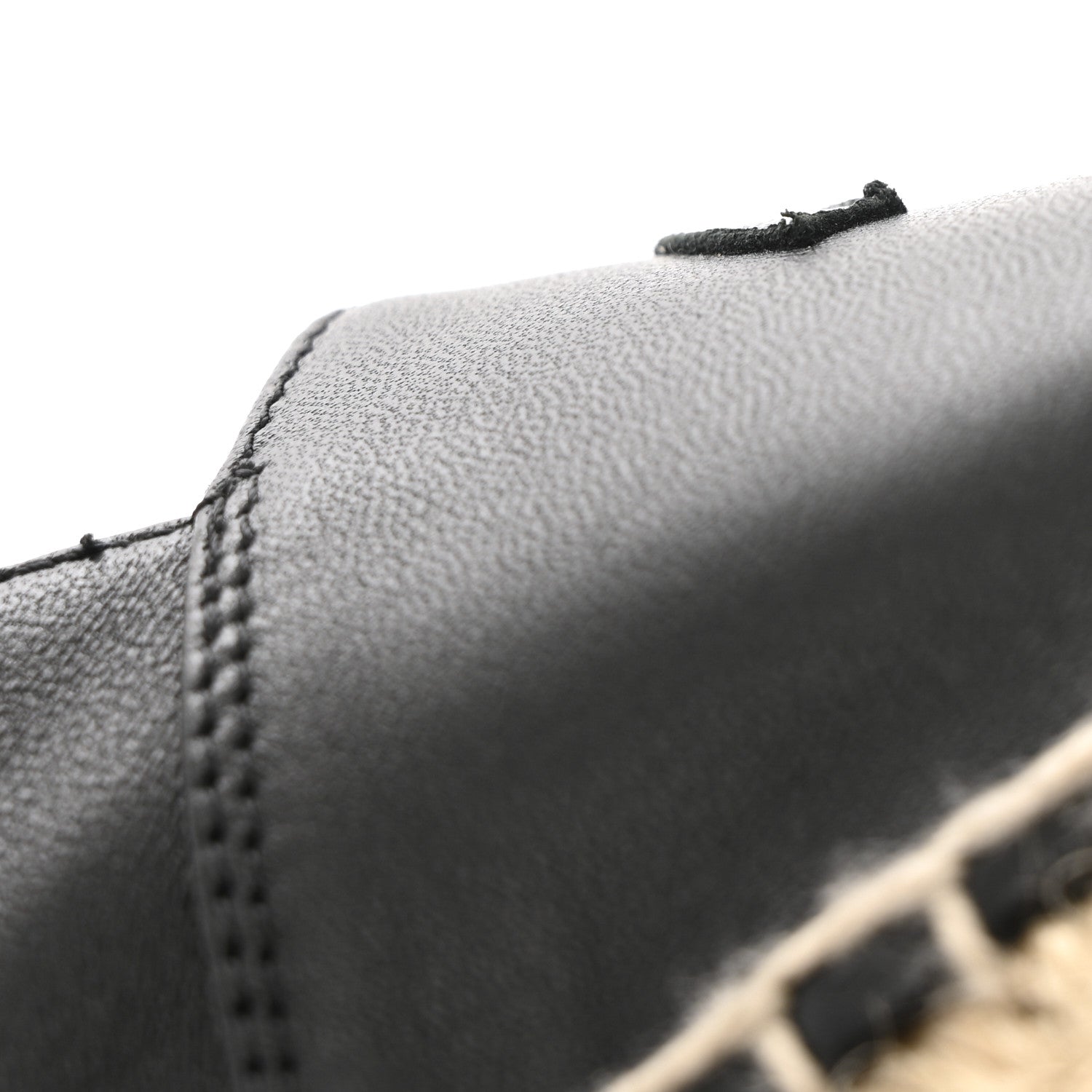 Chanel Lambskin CC Espadrilles 36 Black 10 of 10