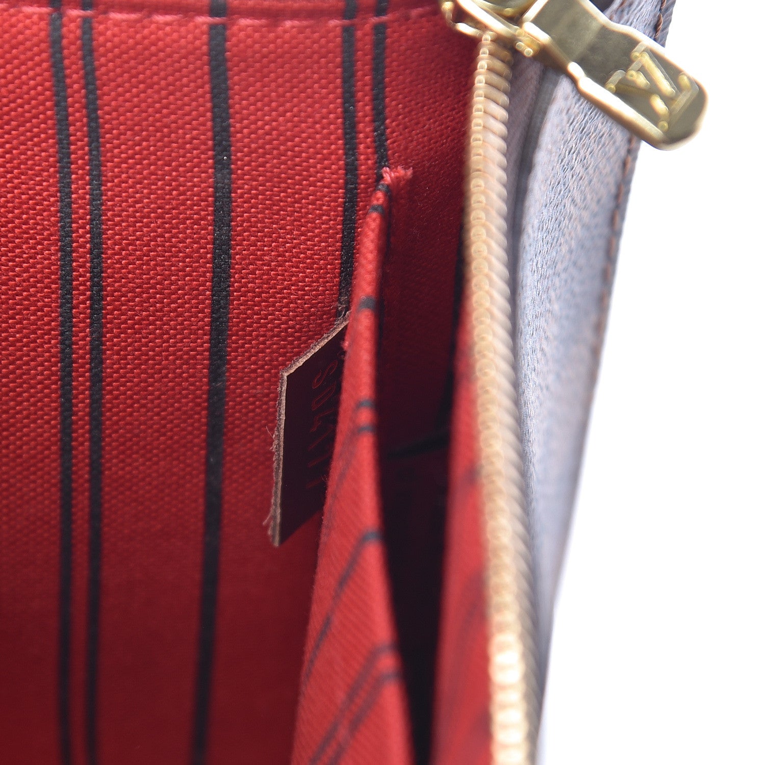 Louis Vuitton Damier Ebene Neverfull MM GM Pochette 8 of 8