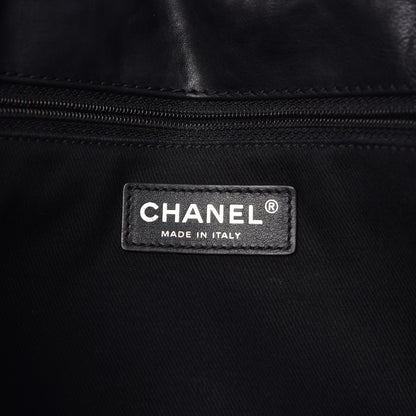 Chanel Calfskin Medium Natural Beauty Flap Black 7 of 8