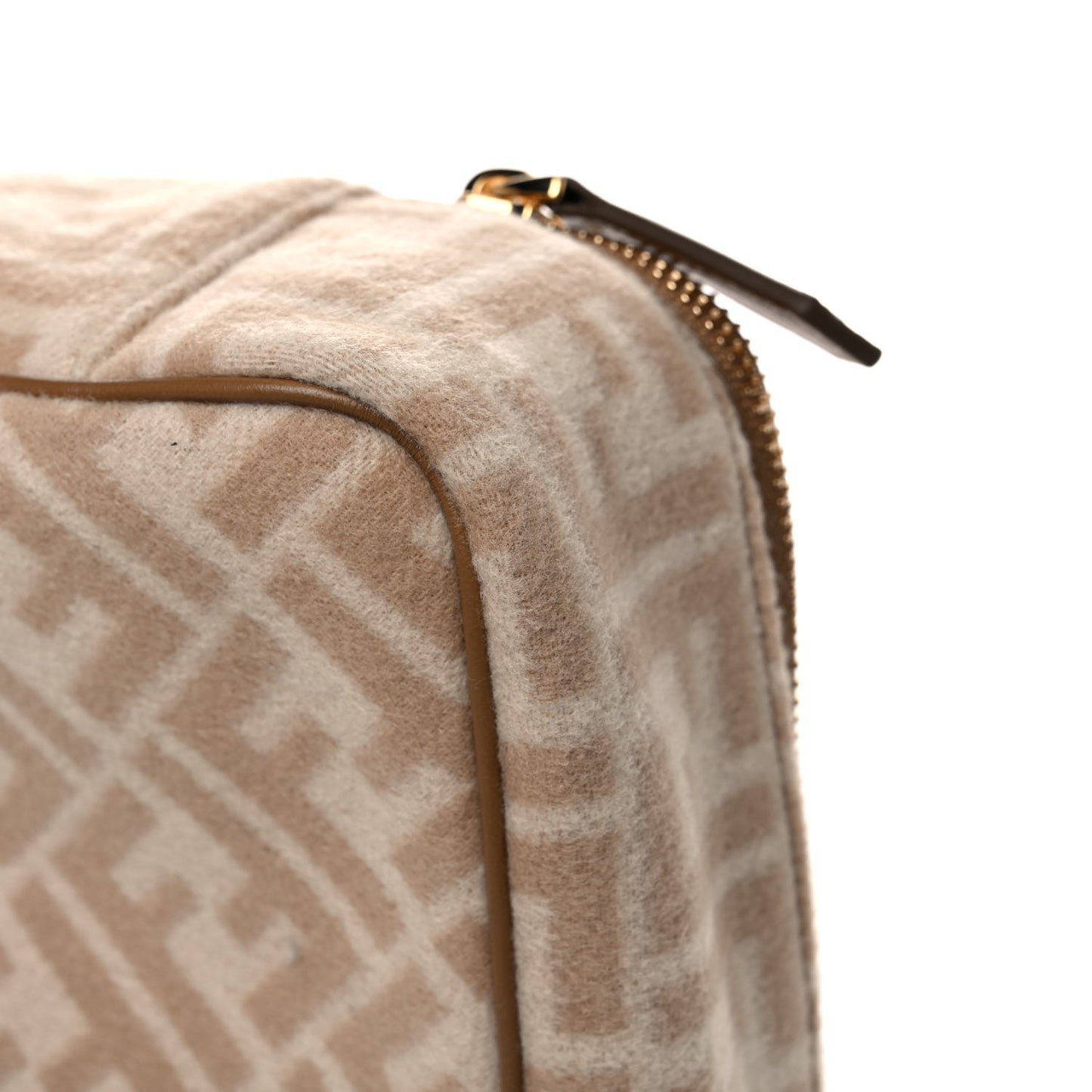 Wool FF 1974 Organizer Beige Cammello Sand