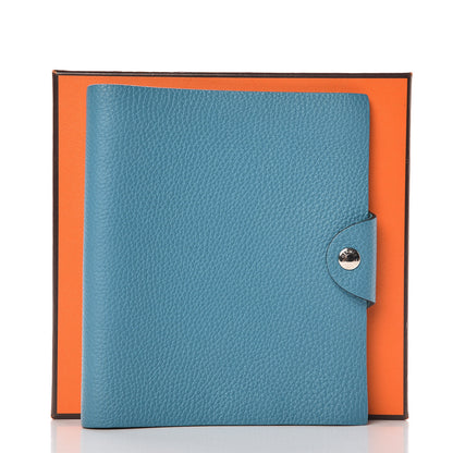 Hermes Togo Ulysse PM Agenda Cover Turquoise 13 of 13