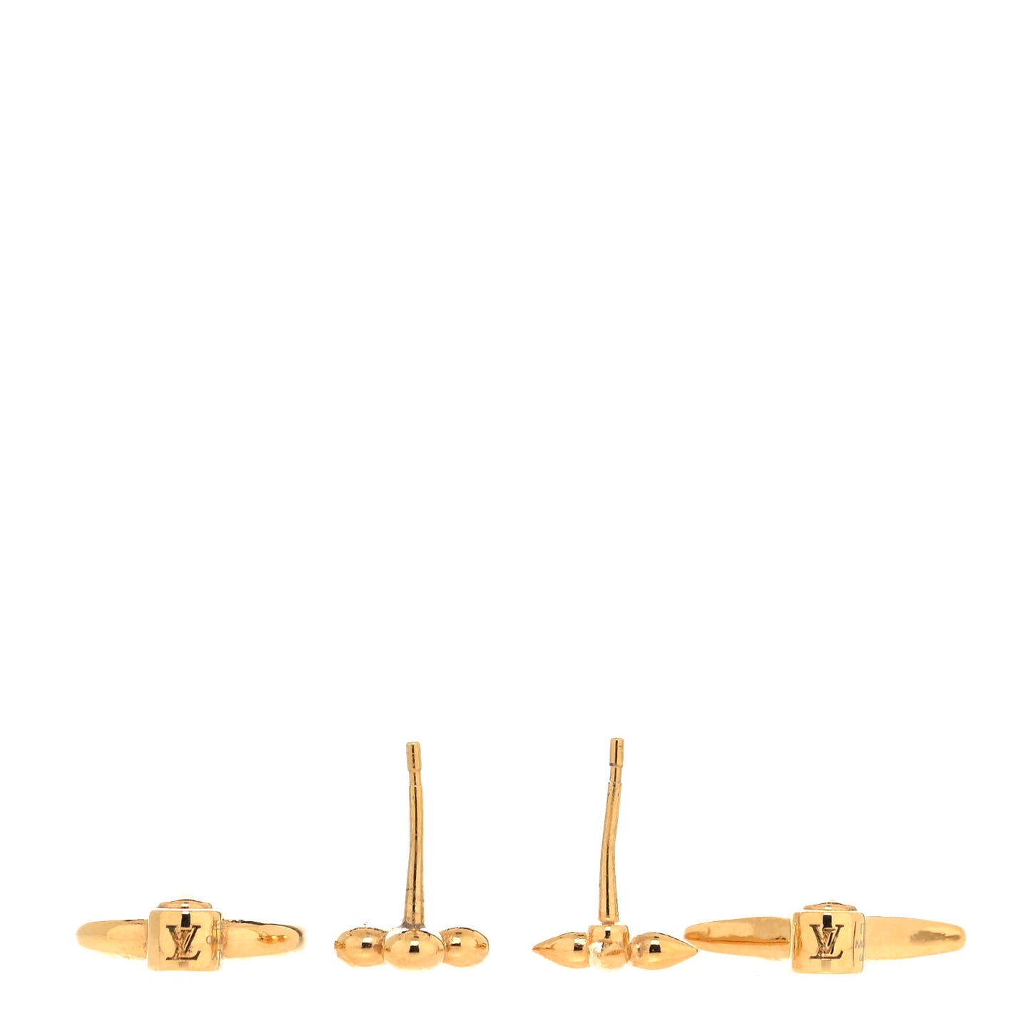 LV Flowergram Earrings Gold