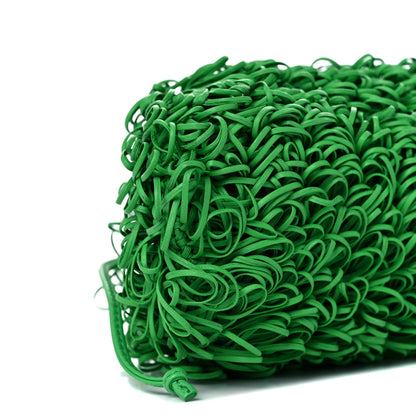 Bottega Veneta Lambskin The Sponge Mini Pouch Parakeet 6 of 7