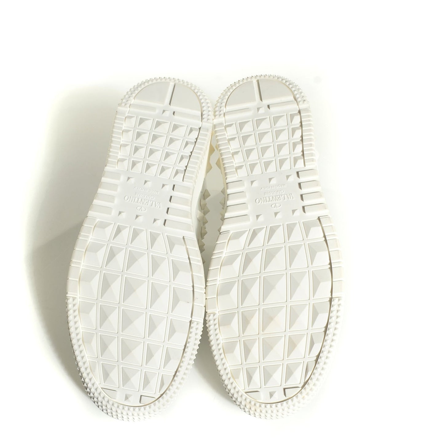 Calfskin Mens Rock Be Low Top Sneakers 43.5 White