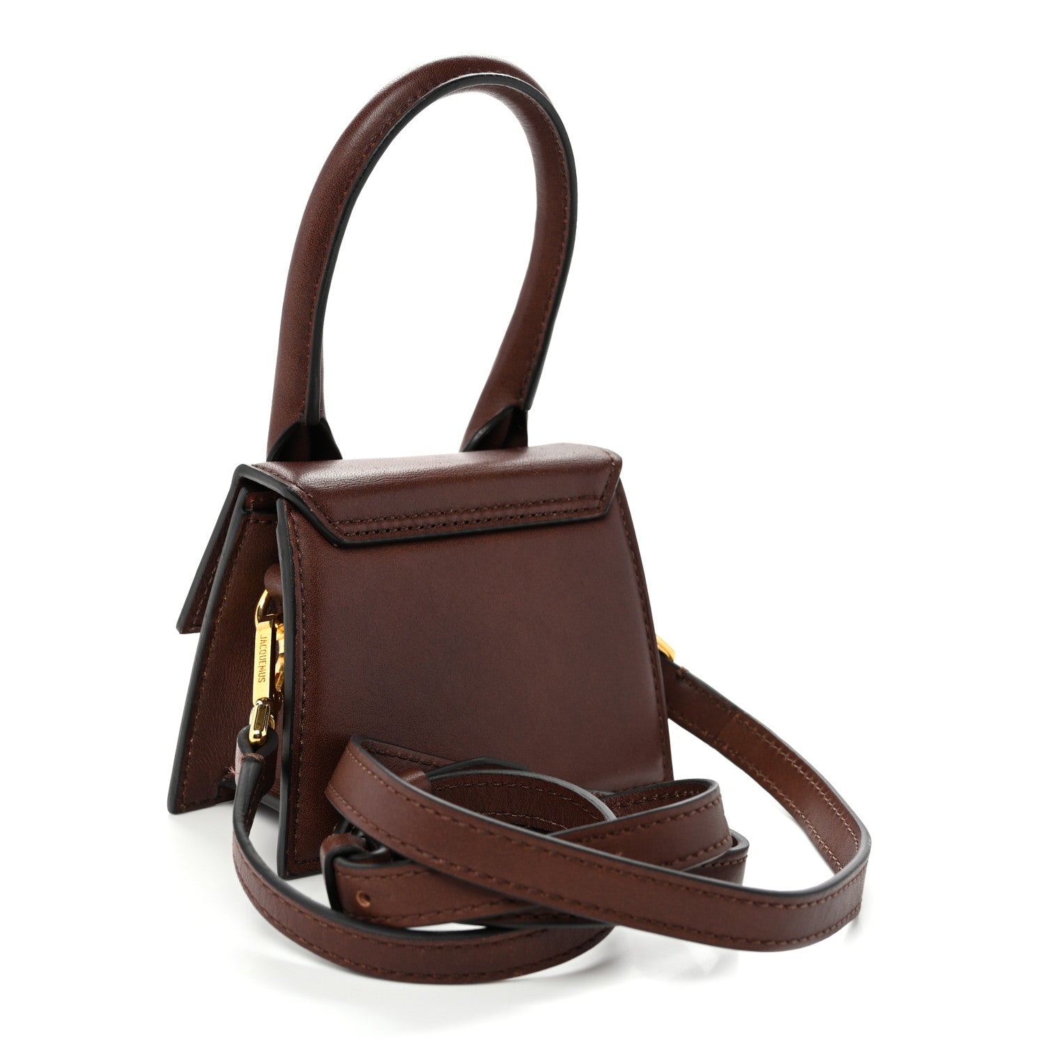 Jacquemus Smooth Calfskin Le Chiquito Dark Brown 1890282