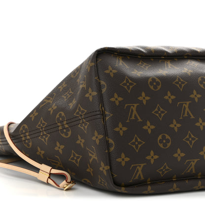 Louis Vuitton Monogram Stamped Inside Out Neverfull Bandouliere GM Beige 8 of 10