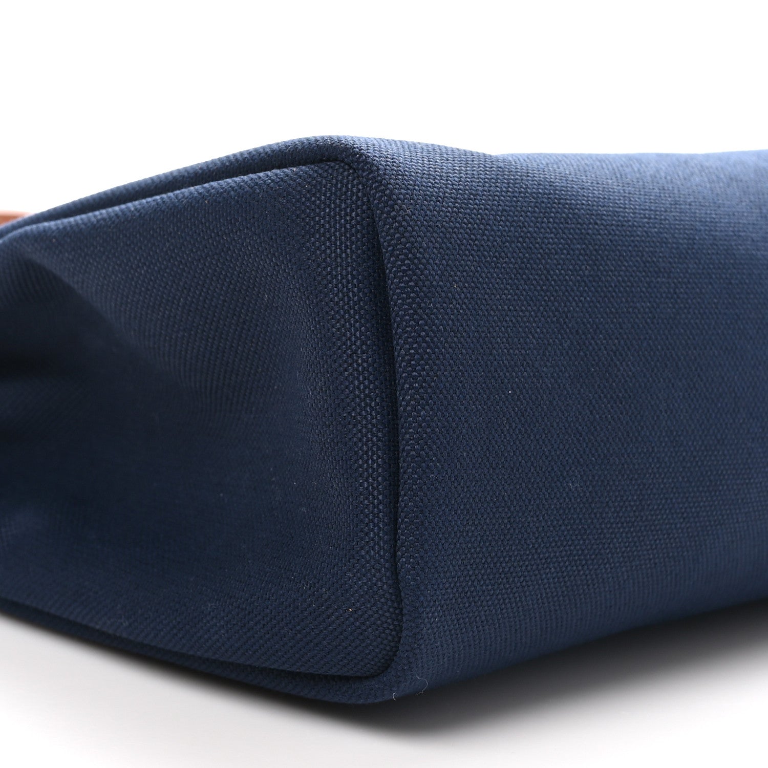 Hermes Toile Vache Hunter Herbag Zip Retourne 31 MM  Bleu Marine 10 of 13