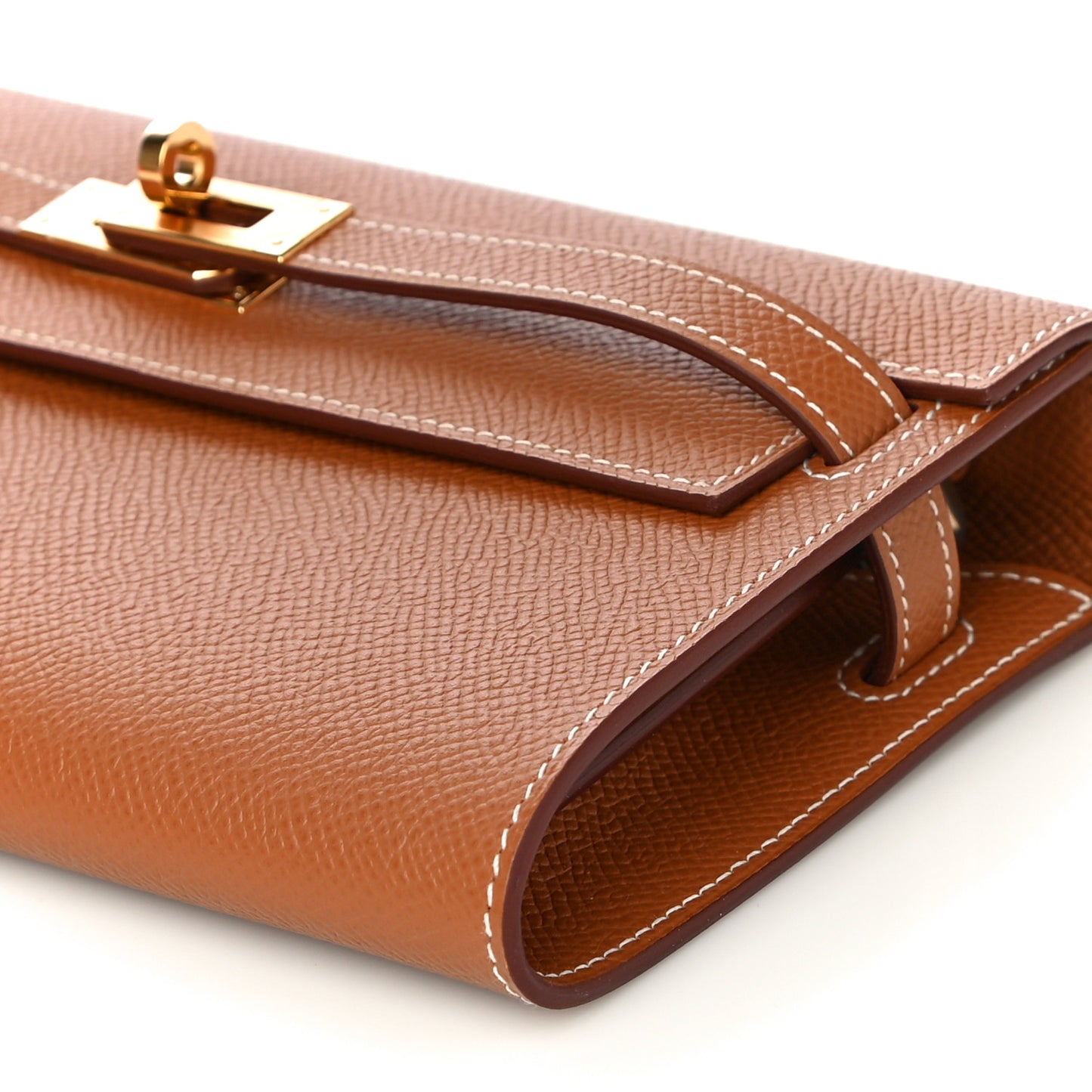 Epsom Kelly Wallet To Go Gold
