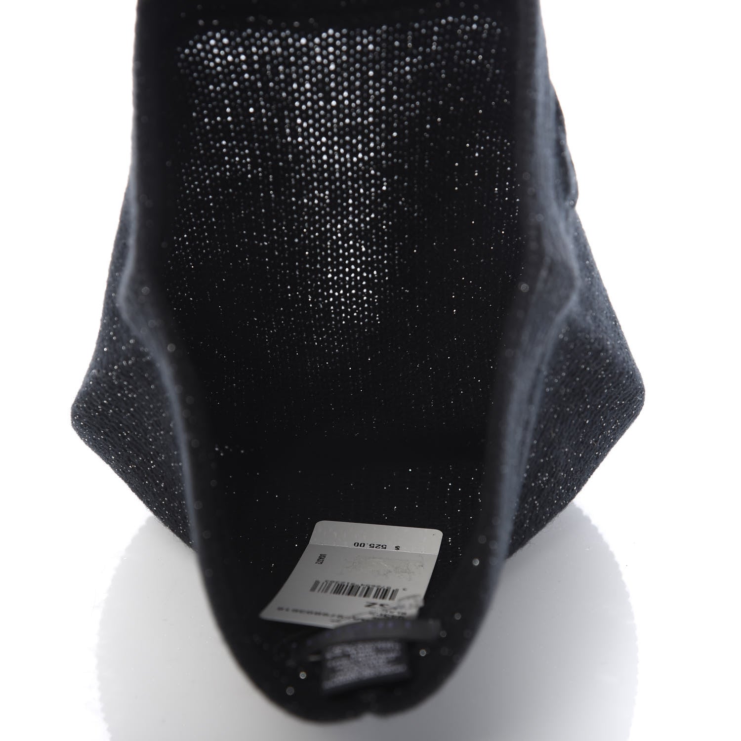 Chanel Cashmere Blend CC Beanie Hat Black 4 of 5