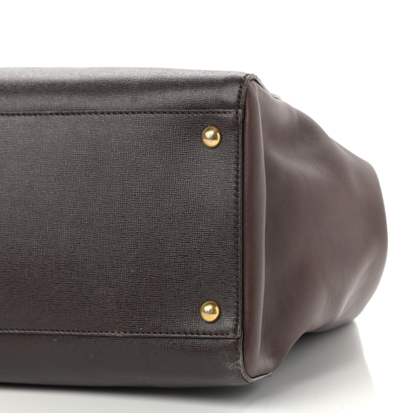 Vitello Elite Flamingo Large 2Jours Tote Moro Marrone Nocciola