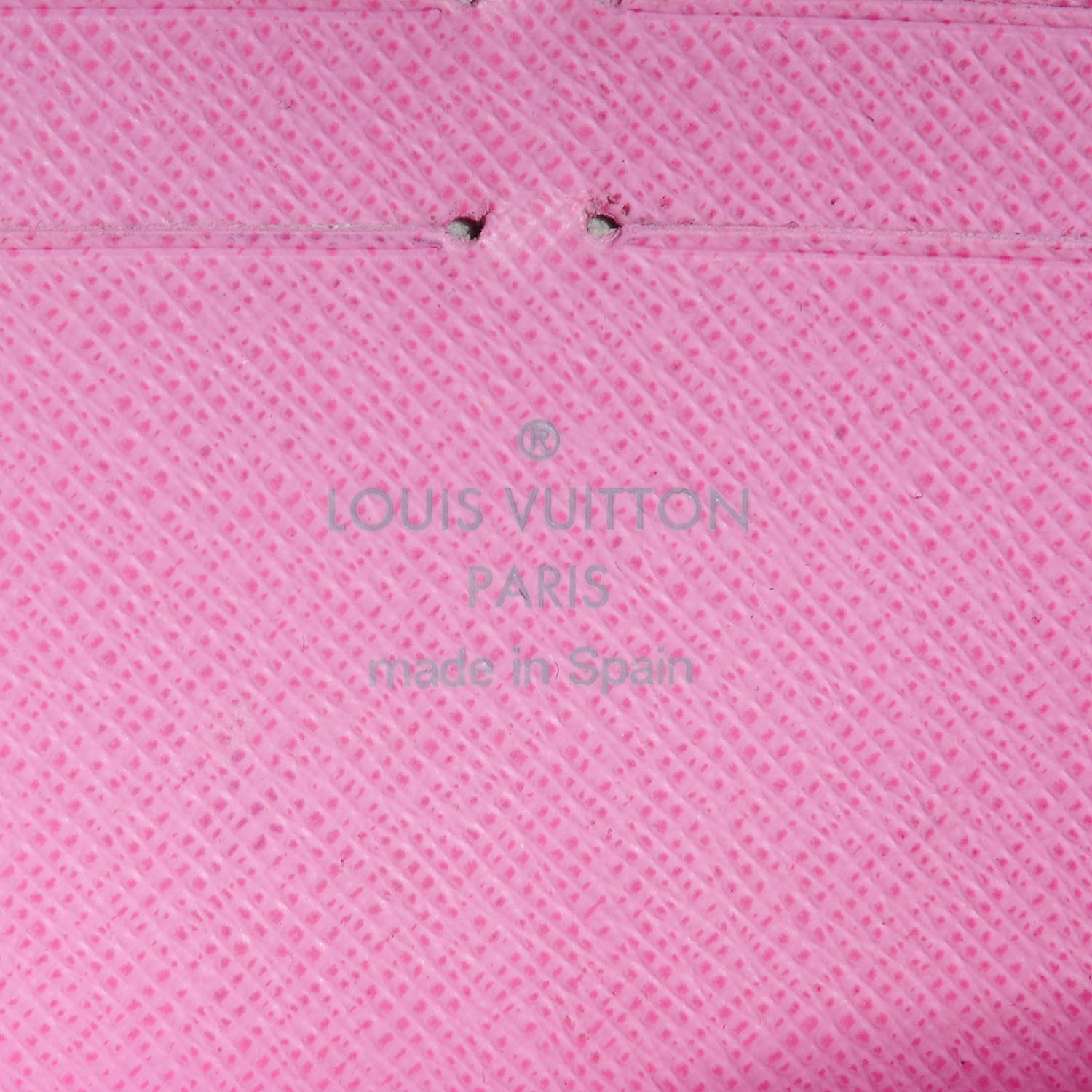Louis Vuitton Monogram Multicolor Zippy Wallet White Litchi 6 of 7