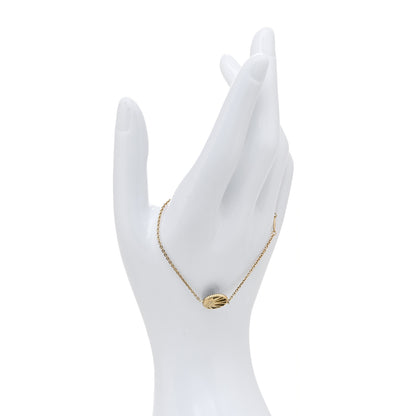Christian Dior 18K Yellow Gold Diamond Black Onyx Mother of Pearl Rose Celeste Bracelet 2 of 6