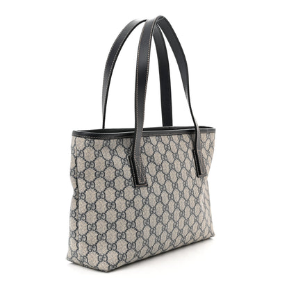 Gucci GG Supreme Monogram Small Joy Tote Navy 3 of 12